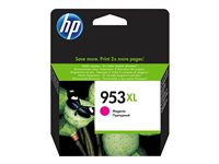 HP 953XL - 18.5 ml - Høy ytelse - magenta - original - hengeboks - blekkpatron - for Officejet Pro 77XX, 82XX, 87XX F6U17AE#301