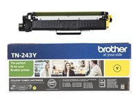 Brother TN-243Y - Gul - original - tonerpatron - for Brother DCP-L3510, L3550, HL-L3210, L3230, L3270, MFC-L3710, L3750, L3770 TN243Y