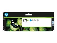 HP 971XL - Høy ytelse - cyan - original - blekkpatron - for Officejet Pro X451dn, X451dw, X476dn MFP, X476dw MFP, X551dw, X576dw MFP CN626AE