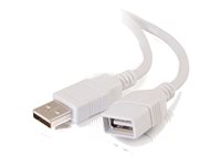 C2G - USB-forlengelseskabel - USB (hann) til USB (hunn) - 3 m 81572