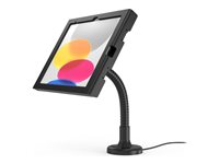 Compulocks iPad 10.9" 10th Gen Swell Enclosure Flex Arm Mount - Stativ - for nettbrett - svellinginnhegning - hvit - skjermstørrelse: 10.9" - overflatemonterbar - for Apple 10.9-inch iPad Wi-Fi, Wi-Fi + Cellular 159W209SWLW