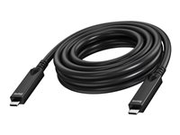 Vision - USB-kabel - 24 pin USB-C (hann) til 24 pin USB-C (hann) - USB 3.2 Gen 1 / DisplayPort 2.1 - 3 A - 7 m - Active Optical Cable (AOC), USB Power Delivery (60W), 4K 60Hz støtte - svart TC 7MUSBC/BL