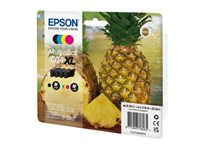 Epson 604 - 2.4 ml - cyan - original - blære med RF/lyd-alarm - blekkpatron - for Expression Home XP-2200, 2205, 3200, 3205, 4200, 4205; WorkForce WF-2910, 2930, 2935, 2950 C13T10G24020