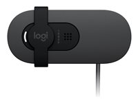 Logitech BRIO 105 - Nettkamera - farge - 2 MP - 1920 x 1080 - 720p, 1080p - lyd - USB 960-001592