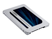 Crucial MX500 - SSD - kryptert - 1 TB - intern - 2.5" - SATA 6Gb/s - 256-bit AES - TCG Opal Encryption 2.0 CT1000MX500SSD1T