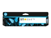 HP 971 - Gul - original - blekkpatron - for Officejet Pro X451dn, X451dw, X476dn MFP, X476dw MFP, X551dw, X576dw MFP CN624AE