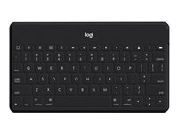 Logitech Keys-To-Go - Tastatur - Bluetooth - Nordisk - svart 920-006709