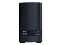 WD My Cloud EX2 Ultra WDBVBZ0040JCH - Personlig skylagringsenhet - 2 brønner - 4 TB - HDD 2 TB x 2 - RAID RAID 0, 1, JBOD - RAM 1 GB - Gigabit Ethernet - iSCSI støtte WDBVBZ0040JCH-EESN