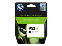 HP 953XL - 42.5 ml - Høy ytelse - svart - original - hengeboks - blekkpatron - for Officejet Pro 7720, 7730, 7740, 8210, 8216, 8218, 8710, 8720, 8730, 8740 L0S70AE#301