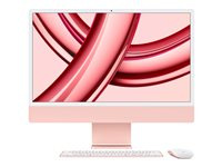 Apple iMac with 4.5K Retina display - alt-i-ett - M3 - 8 GB - SSD 256 GB - LED 24" - Norsk MQRT3H/A