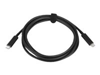 Lenovo - USB-kabel - 24 pin USB-C (hann) til 24 pin USB-C (hann) - 20 V - 3 A - 2 m 4X90Q59480