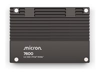 Micron 7600 PRO - SSD - Read Intensive - kryptert - 15.36 TB - intern - 2.5" - U.2 PCIe 5.0 x4 (NVMe) - FIPS 140-3 Level 2 - TCG Opal Encryption MTFDLAL15T3THG-1BP1DFCYYR