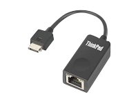 Lenovo ThinkPad Ethernet Extension Adapter Gen 2 - Nettverkadapterkabel - RJ-45 (hunn) til forlengelseskontakt for Lenovo Ethernet (hann) - 8 cm - for ThinkCentre M75t Gen 2; ThinkPad L13 Yoga Gen 2; P14s Gen 2; T14s Gen 2; X13 Gen 2 4X90Q84427