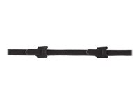 StarTech.com 6in Hook and Loop Cable Ties, 50 Pack, Black, Reusable Cable Straps, Adjustable and Flexible, Cord Organizer Tie/Wraps for Professional Cable Management - Wire Loop Ties (B506I-HOOK-LOOP-TIES) - Kabelfestebånd - krok og løkke - 15 m - svart (en pakke 50) B506I-HOOK-LOOP-TIES