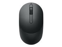 Dell MS3320W - Mus - optisk - 3 knapper - trådløs - 2.4 GHz, Bluetooth 5.0 - svart - med 3 years NBD Advance Exchange MS3320W-BLK