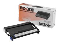 Brother PC301 - Svart - skriverbånd - for Brother MFC-970, MFC-970MC; IntelliFAX 750, 770, 775, 775SI, 870MC, 875MC, 885MC PC301