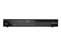 Cisco 891F - Ruter - ISDN/Mdm 8-portssvitsj - 1GbE - rackmonterbar - oppusset C891F-K9-RF