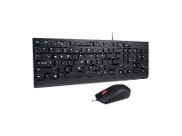 Lenovo Essential Wired Combo - Tastatur- og mussett - USB - Nordisk 4X30L79929