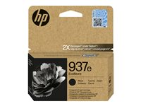 HP 937e EvoMore - Svart - original - blekkpatron - for Officejet Pro 9110b, 9120e, 9720E, 9720e Wide Format, 9730e 4S6W9NE#CE1