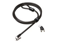 Kensington MicroSaver 2.0 Keyed Ultra Laptop Lock Master Keyed - Sikkerhetskabel - sølv K64433M