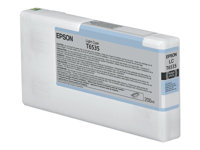 Epson - 200 ml - lys cyan - original - blekkpatron - for Stylus Pro 4900, Pro 4900 Designer Edition, Pro 4900 Spectro_M1 C13T653500
