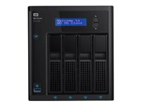 WD My Cloud EX4100 WDBWZE0560KBK - NAS-server - 4 brønner - 56 TB - HDD 14 TB x 4 - RAID RAID 0, 1, 5, 10, JBOD, 5 hot spare - RAM 2 GB - Gigabit Ethernet - iSCSI støtte WDBWZE0560KBK-EESN