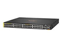 HPE Aruba Networking CX 6300M 12p CL8 PoE 36p CL6 PoE Smart Rate 1G/2.5G/5G 2p 50G 2p 10G Switch R8S91A