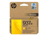 HP 937e EvoMore - Gul - original - blekkpatron - for Officejet Pro 9110b, 9120b, 9720E, 9730e 4S6W8NE#CE1