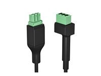 HP Poly Studio A2 - Mikrofonforlengelseskabel - 3-pin Phoenix hann til 3-pin Phoenix hunn - 8 m - svart B42BDAA