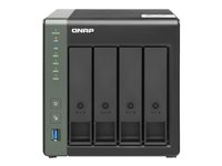 QNAP TS-431X3 - NAS-server - 4 brønner - 16 TB - SATA 6Gb/s - HDD 4 TB x 4 - RAID RAID 0, 1, 5, 6, 10, JBOD - RAM 4 GB - Gigabit Ethernet / 2.5 Gigabit Ethernet / 10 Gigabit Ethernet - iSCSI støtte TS-431X3-4G+4XHDWG440UZSVA