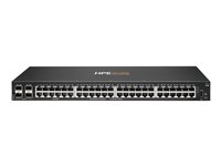 HPE Aruba Networking CX 6000 48p 10M/100M/1G 4p SFP 1G Switch - switch - 48 porter - Styrt - rackmonterbar R8N86B#ABB