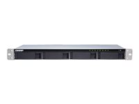 QNAP TS-431XeU - NAS-server - 4 brønner - 16 TB - kan monteres i rack - SATA 6Gb/s - HDD 4 TB x 4 - RAID 0, 1, 5, 6, 10, JBOD - RAM 8 GB - Gigabit Ethernet / 10 Gigabit Ethernet - iSCSI støtte - 1U TS-431XEU-8G+4XST4000NE001