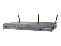 Cisco 881 Ethernet Security - Ruter 4-portssvitsj - oppusset C881-K9-RF