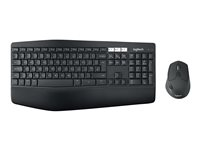 Logitech MK850 Performance - Tastatur- og mussett - Bluetooth, 2.4 GHz - Nordisk 920-008229