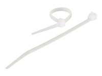 C2G - Kabelfestebånd - 30 cm - hvit (en pakke 100) 88136