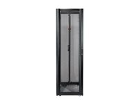 APC NetShelter SX - Rack - svart - 48U - 19" - TAA-samsvar - for P/N: SUA1000RM2U, SUA1000RM2U-TU, SUA1000RMI2U, SUA2200RMXLI3U, SUA5000RMI5U AR3107
