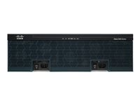 Cisco 3925 Voice Security Bundle - - ruter - - tale / fax modul - 1GbE - WAN-porter: 3 - rackmonterbar C3925-VSEC/K9