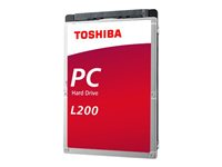Toshiba L200 Laptop PC - Harddisk - 1 TB - intern - 2.5" - SATA 6Gb/s - 5400 rpm - buffer: 8 MB HDWJ110UZSVA