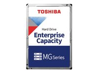 Toshiba MG09 Series MG09SCA18TE - Harddisk - kryptert - 18 TB - intern - 3.5" - SAS 12Gb/s - 7200 rpm - buffer: 512 MB MG09SCA18TE