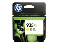 HP 935XL - Høy ytelse - gul - original - blekkpatron - for Officejet 6812, 6815, 6820; Officejet Pro 6230, 6230 ePrinter, 6830, 6835 C2P26AE#BGX