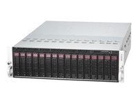 Supermicro MicroCloud SuperServer 531MC-H8TNR - rackmonterbar ingen CPU - 0 GB - uten HDD SYS-531MC-H8TNR