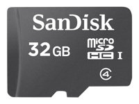 SanDisk - Flashminnekort - 32 GB - Class 4 - microSDHC - svart SDSDQM-032G-B35A