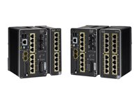 Cisco Catalyst IE3300 Rugged Series - Network Essentials - switch - Styrt - 8 x 10/100/1000 + 2 x SFP+ - DIN-skinnemonterbar - DC power IE-3300-8T2X-E