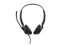 Jabra Engage 40 Stereo - Hodesett - on-ear - kablet - USB-C, USB-A - lydisolerende - Optimized for Microsoft Teams 4099-413-269