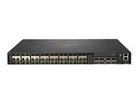 HPE Aruba 8325-48Y8C - Switch - L3 - Styrt - 48 x 1/10/25 Gigabit SFP / SFP+ / SFP28 + 8 x 40/100 Gigabit QSFP+ / QSFP28 - front til bakside-luftflyt - rackmonterbar - DC-strøm - TAA-samsvar JL857A