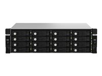 QNAP TL-R1620Sdc - Harddiskarray - 16 brønner (SATA-600 / SAS-3) - SAS 12Gb/s (ekstern) - kan monteres i rack - 3U TL-R1620SDC