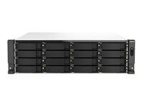 QNAP TS-H2287XU-RP - NAS-server - 22 brønner - kan monteres i rack - SATA 6Gb/s - RAID RAID 0, 1, 5, 6, 10, 50, JBOD, 60 - RAM 32 GB - 2.5 Gigabit Ethernet / 10 Gigabit Ethernet - iSCSI støtte - 3U TS-H2287XU-RP-E2336-32G