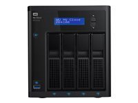 WD My Cloud PR4100 WDBNFA0160KBK - NAS-server - 4 brønner - 16 TB - HDD 4 TB x 4 - RAID RAID 0, 1, 5, 10, JBOD - RAM 4 GB - Gigabit Ethernet WDBNFA0160KBK-EESN