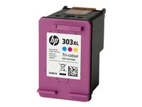 HP 303XL - 10 ml - Høy ytelse - farge (cyan, magenta, gul) - original - blekkpatron - for ENVY Photo 62XX, Photo 71XX, Photo 78XX; ENVY Inspire 72XX, 79XX; Tango T6N03AE#UUS