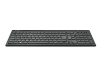 Kensington Advance Fit Slim - Tastatur - trådløs - 2.4 GHz - Spansk - svart K72344ES